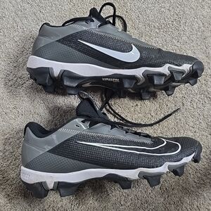 Nike Vapor Fast Flex Gray and Black Cleats MENS Size 10